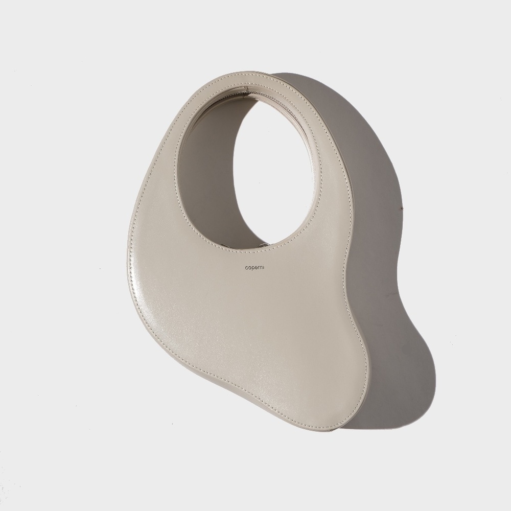 Coperni Melted Swipe Bag - Cream